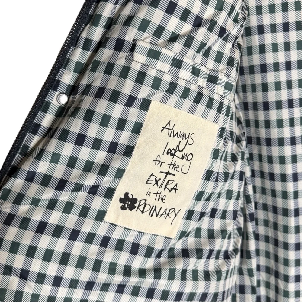 TED BAKER Men's Ubley House Check Wadded Coat Size XL - Picture 8 of 9